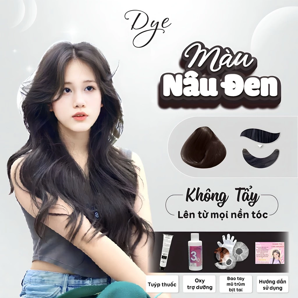 Thuốc nhuộm nâu đen